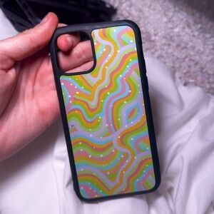 NWT iPhone 11 Pro Y2K Retro Phone Case Latte Heart